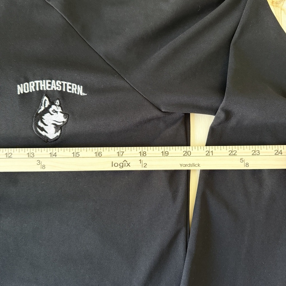 Women's Antigua Black Northeastern Huskies Generation Full-Zip Jacket Size Small - Picture 3 of 10